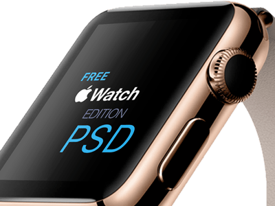 Apple Watch Edition Template Psd - Oled Apple Watch (400x300), Png Download