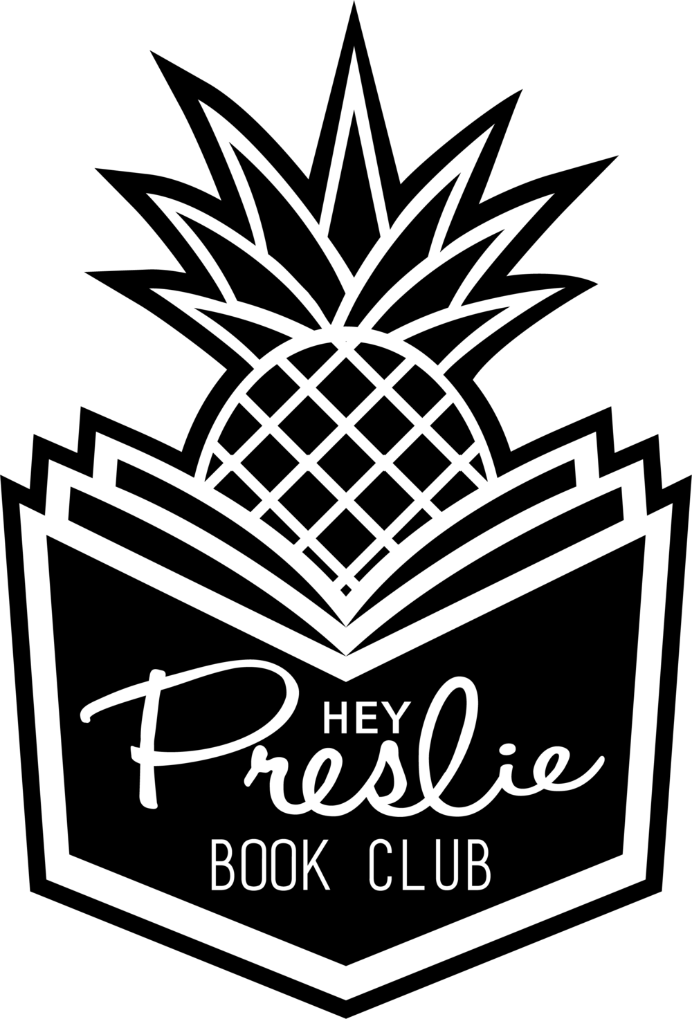 Presliebookclub Bw - Emblem (1000x1473), Png Download