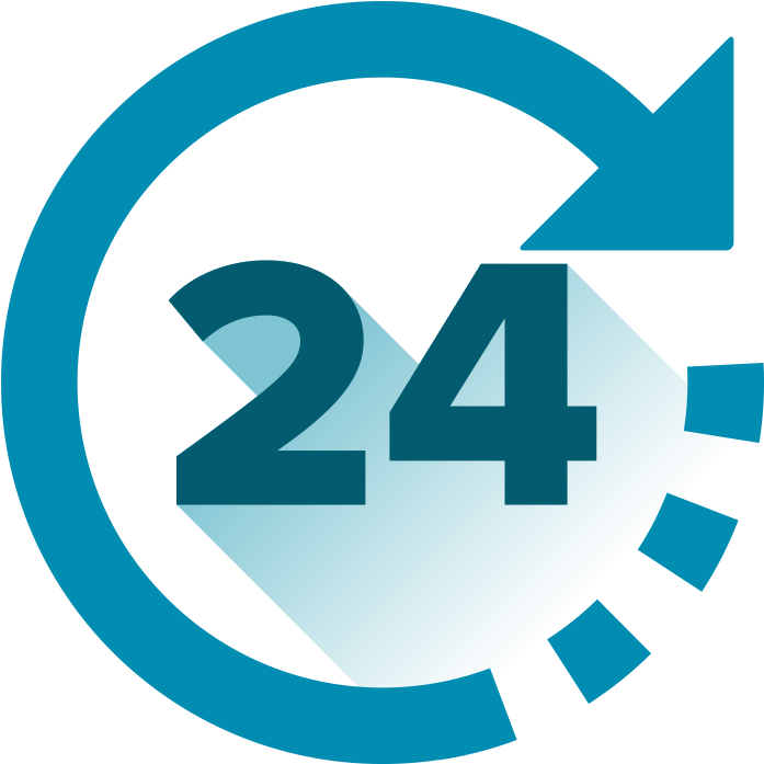 Yükle 24 Hours Png Images Transparent Free Download - Convenience Icon (800x800), Png Download