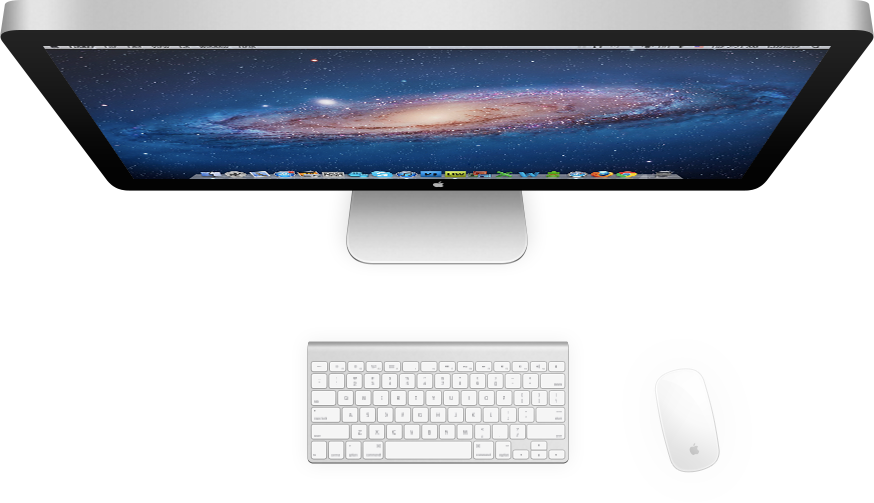 Apple Cinema Display Psd - Apple Mc184, Cze Bluetooth (874x503), Png Download