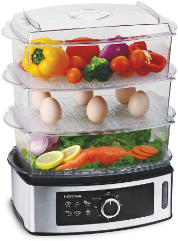 Hesstar Food Steamer - Tefal Vc3008 Steam N Light (500x500), Png Download