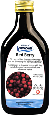 Red Berry With Vitamins A C E & Lutein - Vivasan (400x400), Png Download