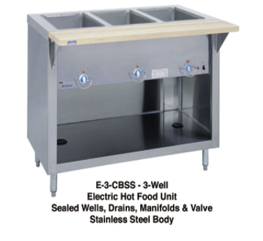 Duke G-4-cbss 4 Well Gas Steam Table - 60" (400x400), Png Download