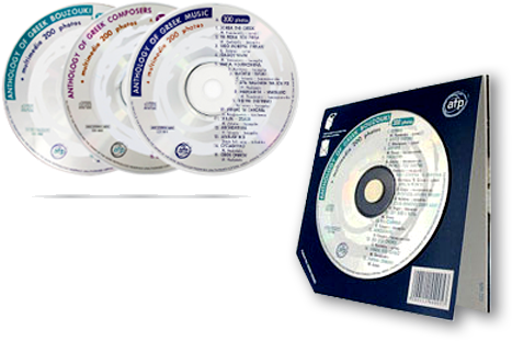 All Of Greece Fits In A Cleverly Designed Three Section - Cd (508x340), Png Download