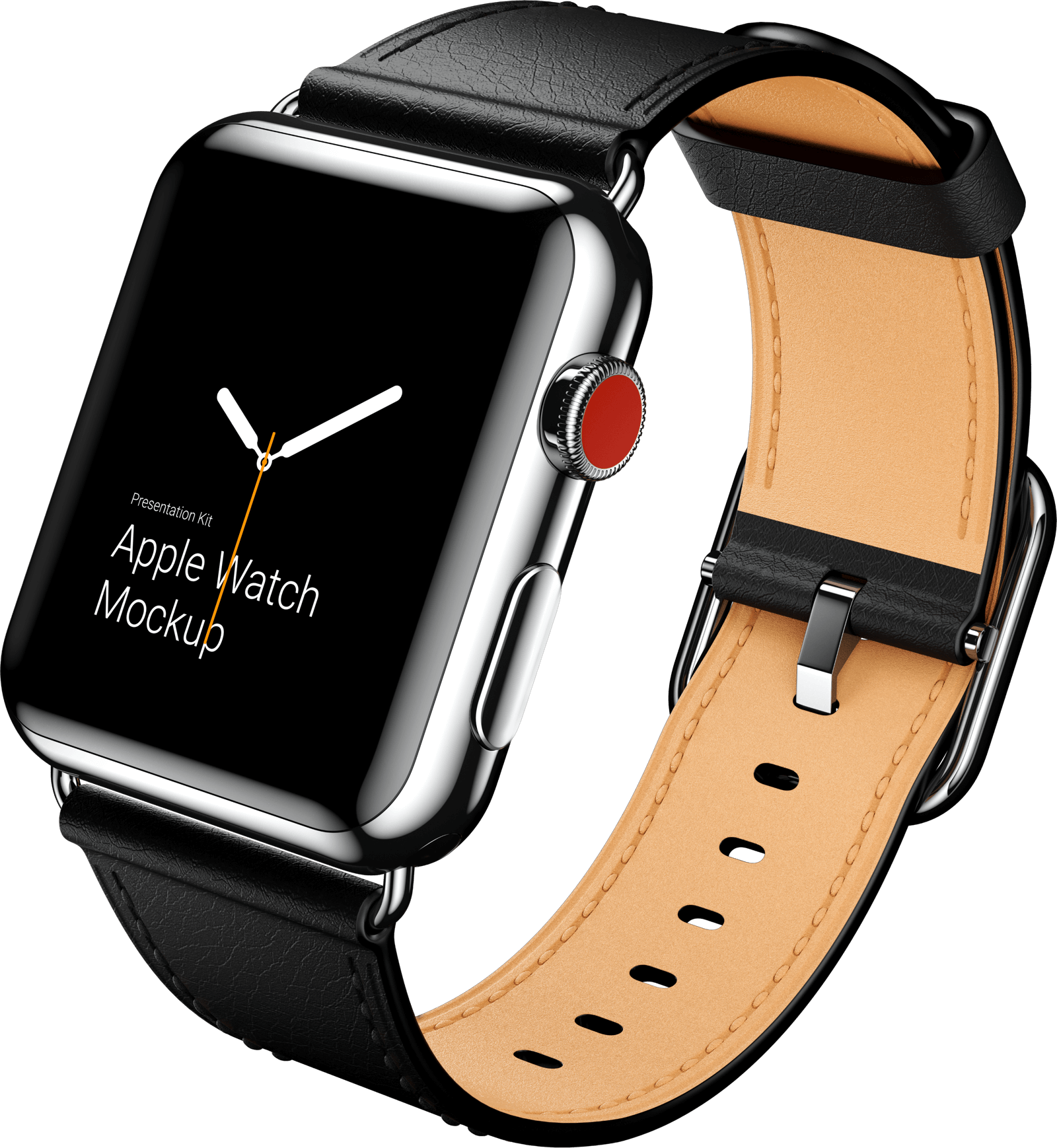 Different Materials - Analog Watch (1600x1738), Png Download