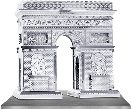 Picture Of Arc De Triomphe - Arc De Triumph 3d Model (440x440), Png Download