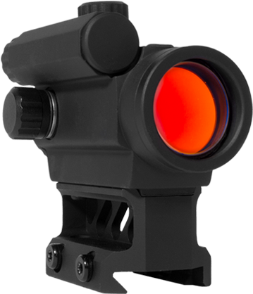 Black Spider Optics M0129 Micro Red Dot - Black Spider Optics (500x464), Png Download