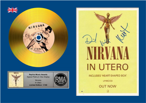 Utero By Nirvana - Guitar Tablature Sheet Music (600x600), Png Download