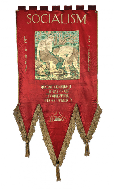 Socialist Banner - Peasants Revolt Banner (460x763), Png Download