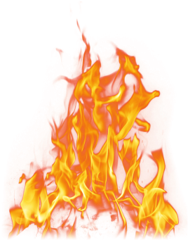 Fire Png - Kapital Home Grill Mat Set Of 2 - Non Stick Bbq Grilling (457x359), Png Download