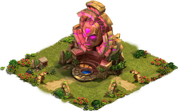 01 Premium Elves Shrine Cropped - Shrine Of Enar Elvenar (602x375), Png Download