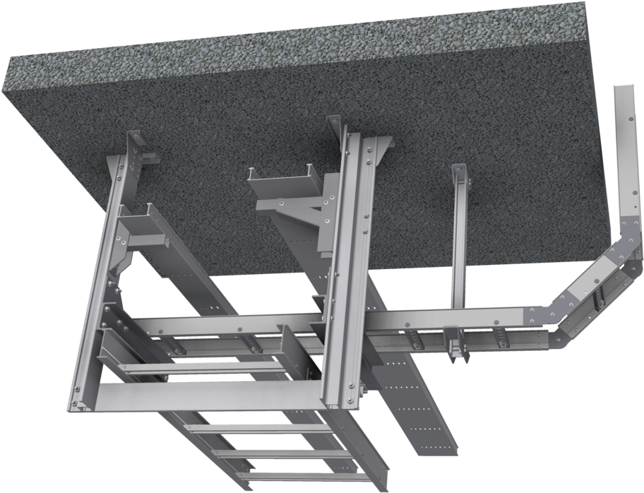Beam Clamp - Ceiling (960x729), Png Download