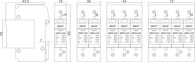 Welcome To Buy The Type 2 Protector, Suitable For Protection - Surge Protector (649x207), Png Download