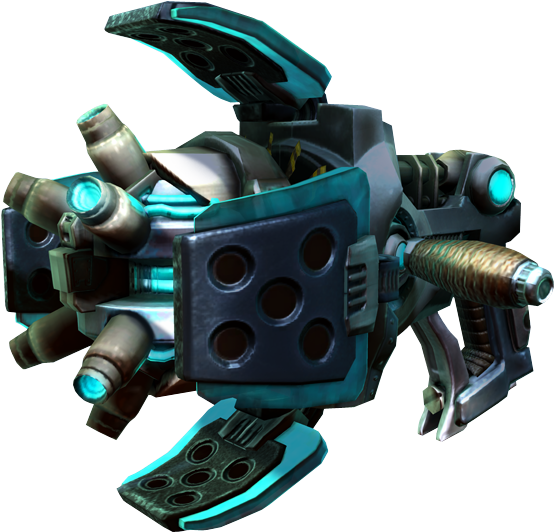 Shard Reaper - Ratchet Et Clank Armes (583x561), Png Download