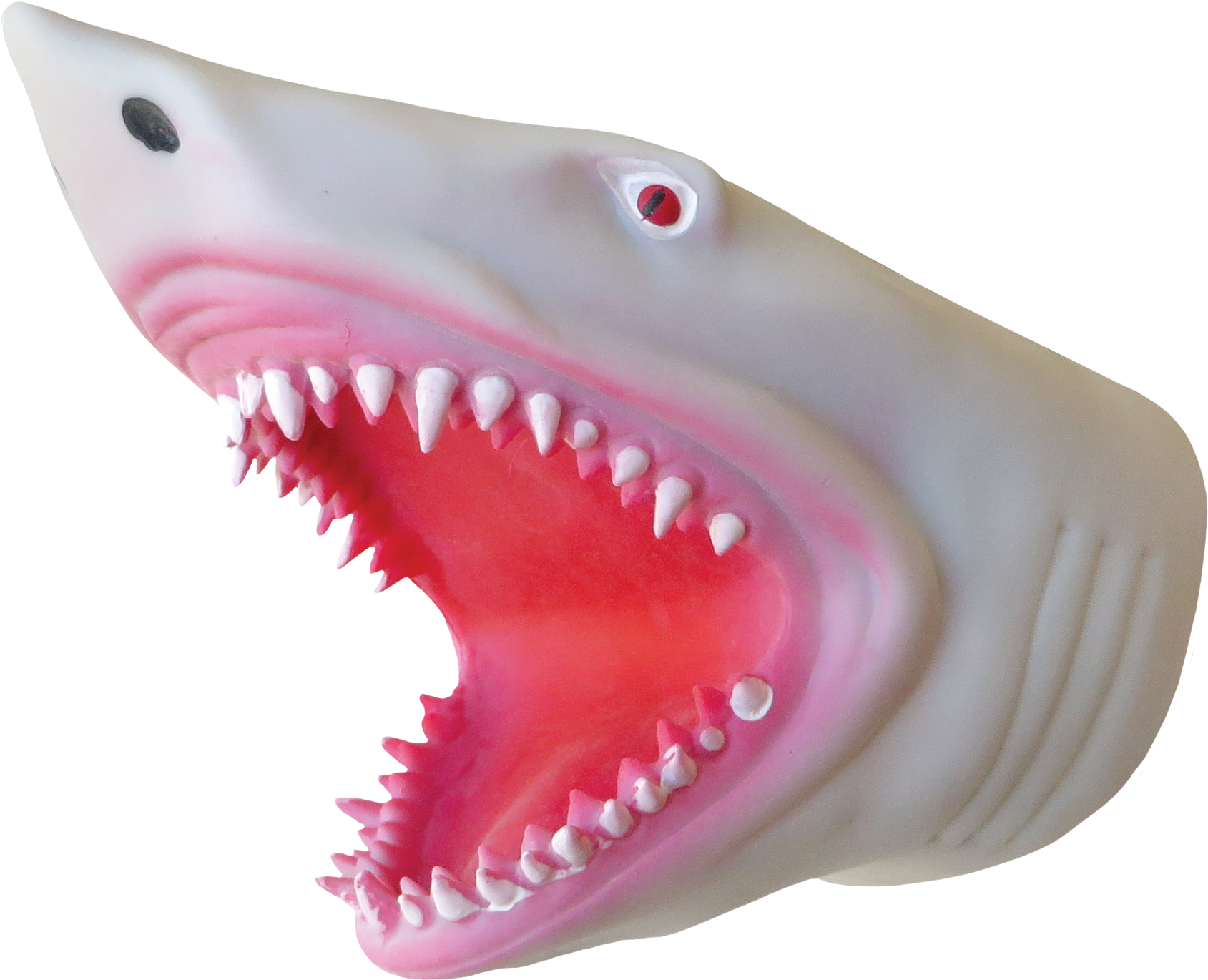 Puppet - Rubber Shark Hand Puppet (1712x1421), Png Download