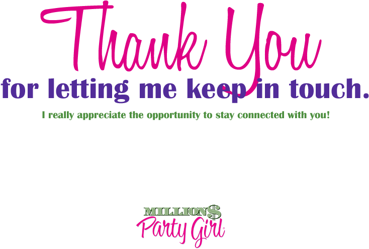 Survey Thank You - Thank You For Being In Touch (750x500), Png Download