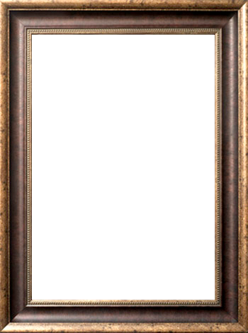 Hand Painted Canvas - Frame (350x470), Png Download