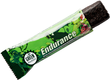 Endurance Bar - Green Machine Endurance Frugt- Og Nøddebar Ø, 40 G (400x400), Png Download