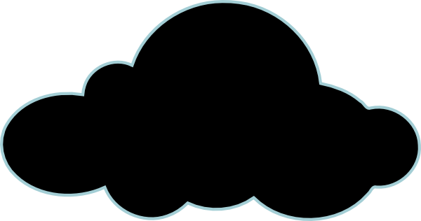 Dark Cloud Clip Art (600x316), Png Download