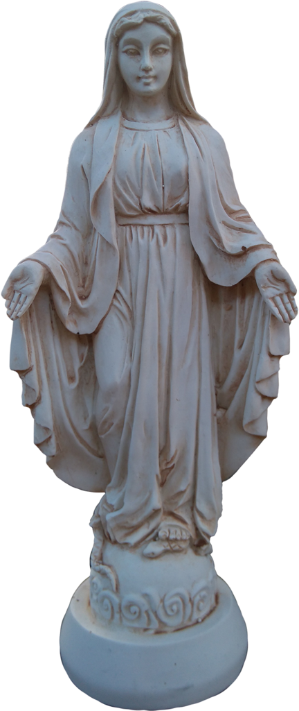 Virgin Mother Mary 19cm - Statue (1024x1024), Png Download