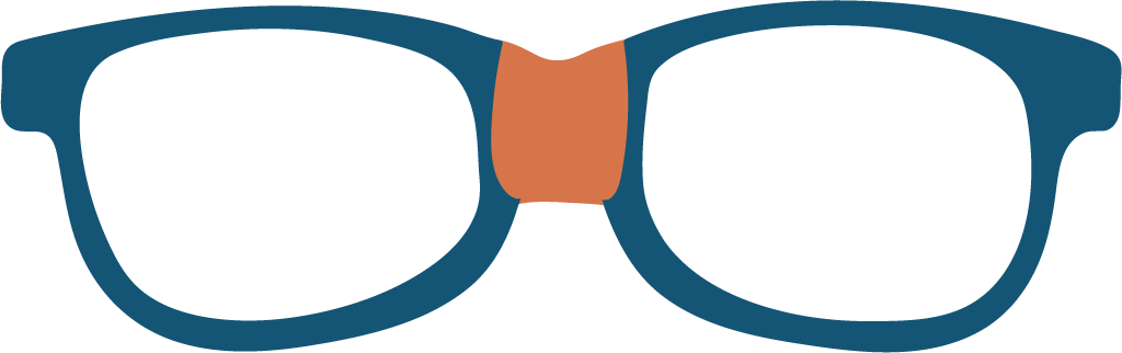 Glasses Meet All The Nerds - Glasses (1024x322), Png Download