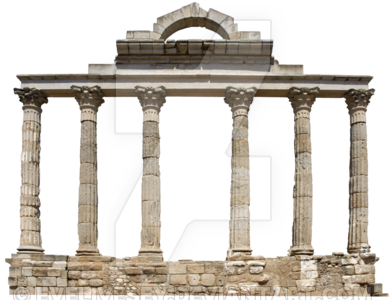 Clipart Black And White Download Png Temple Transparent - Temple Of Diana (400x309), Png Download