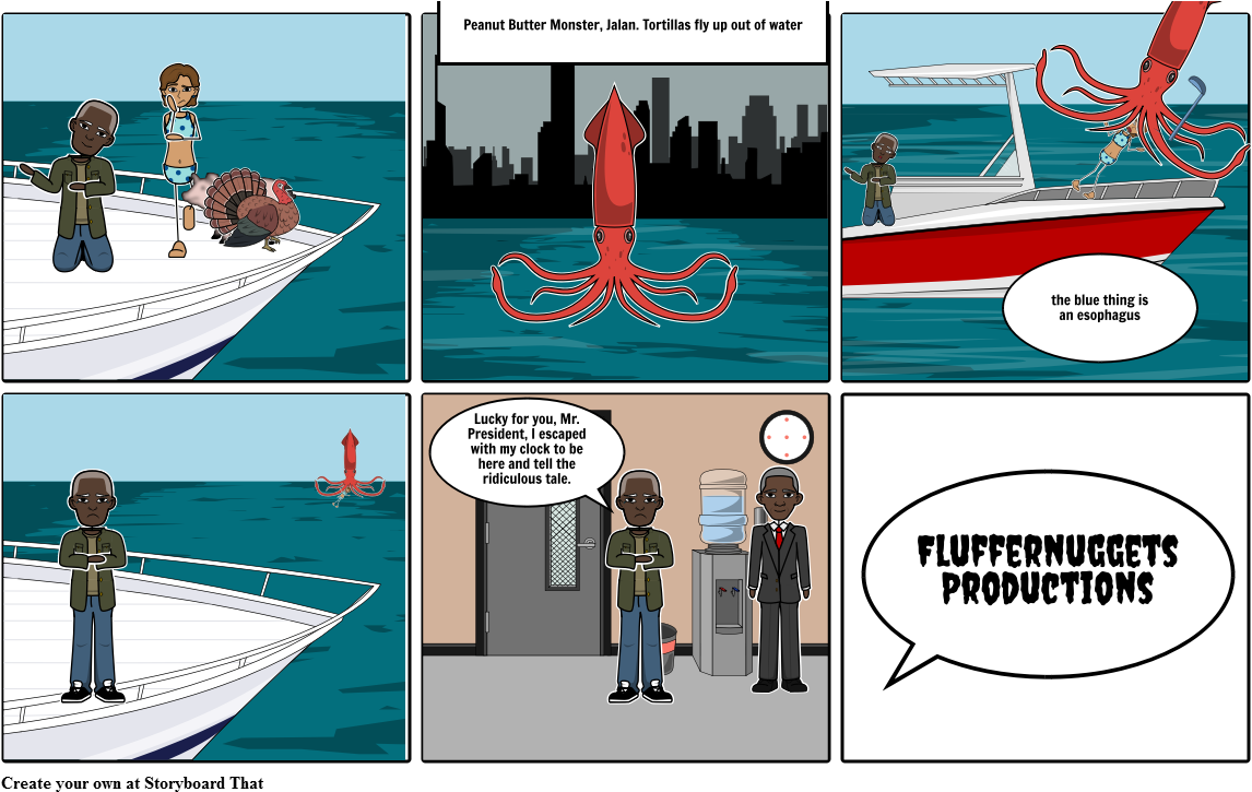 Sea Monster Pirate - Cartoon (1164x733), Png Download