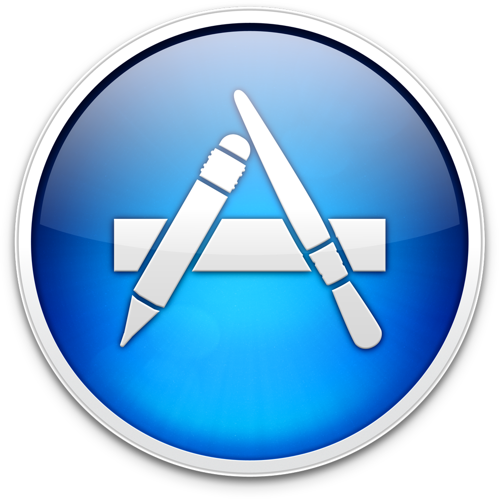 Mac App Store Logo (1024x1024), Png Download