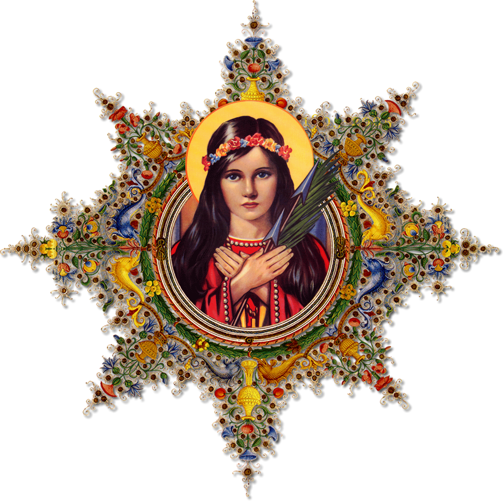 Download St Philomena Symbols Full Size PNG Image PNGkit