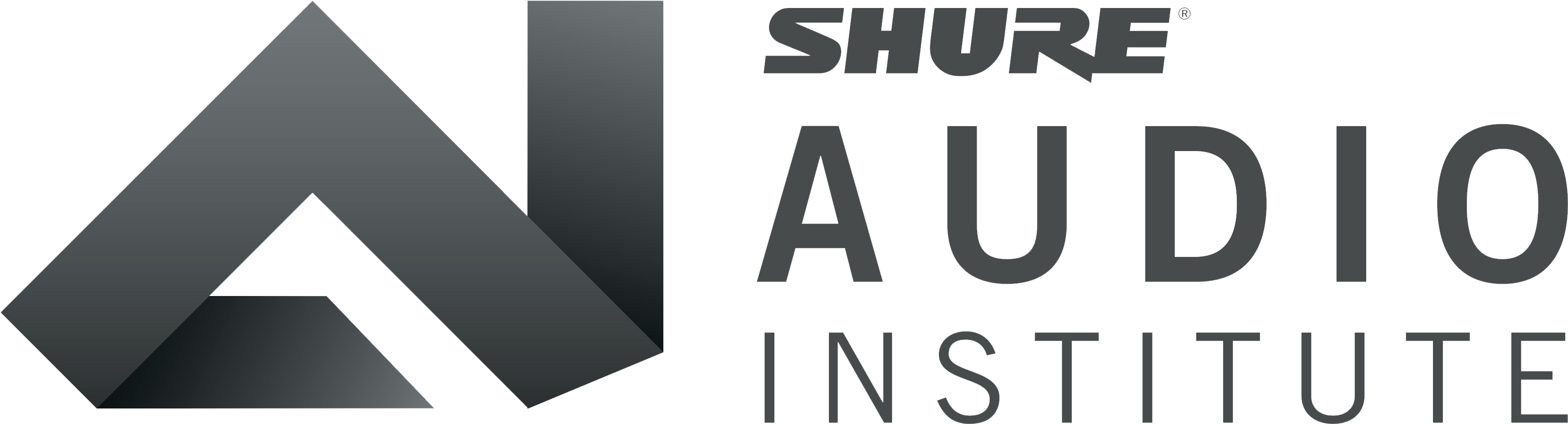 Shure Audio Institute - Shure Audio Institute Logo (3538x1577), Png Download