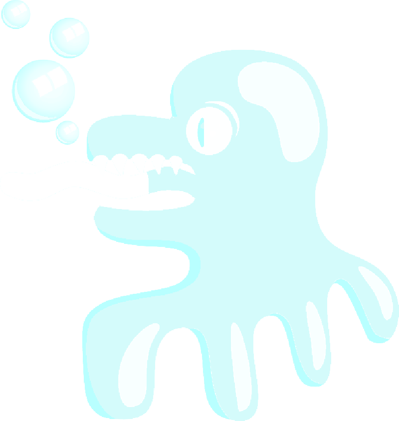 Alien - Octopus (800x844), Png Download