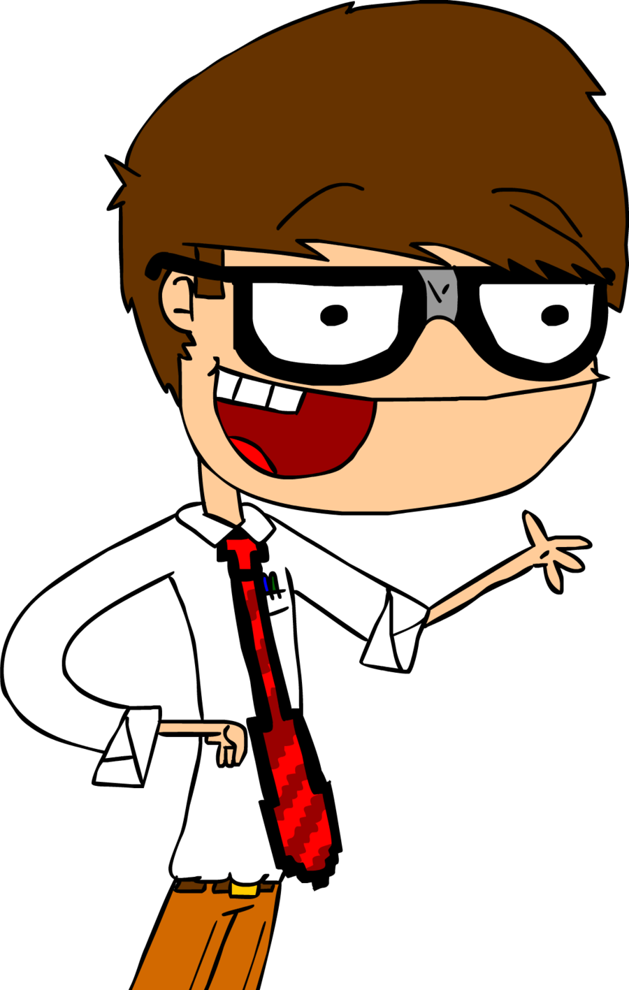 Nerd Cliparts - Teacher And Student Jokes In Urdu (900x1417), Png Download