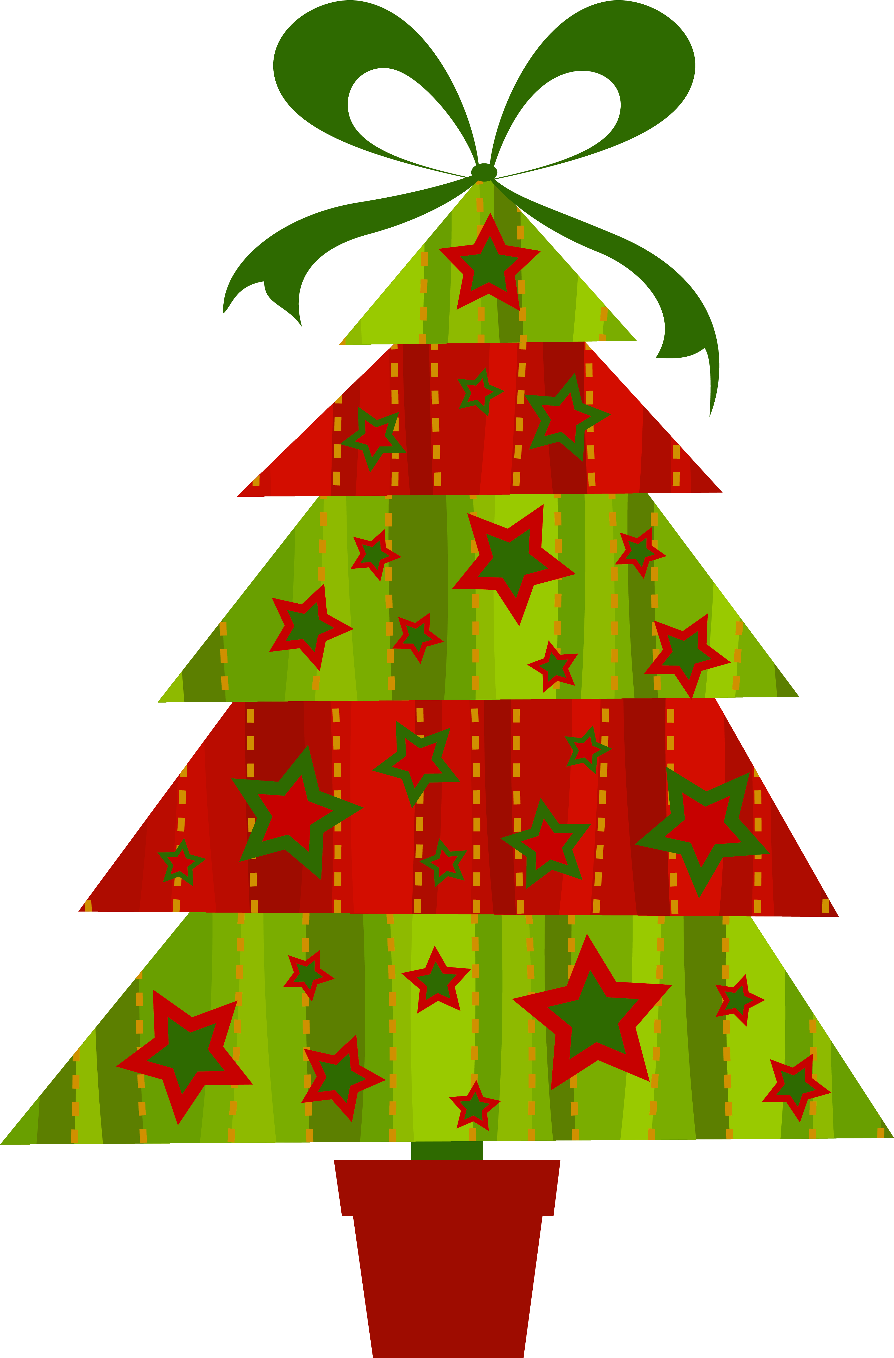 Christmas Tree Transparent Png Clipart, Is Available - Christmas Tree Clipart (4083x5663), Png Download