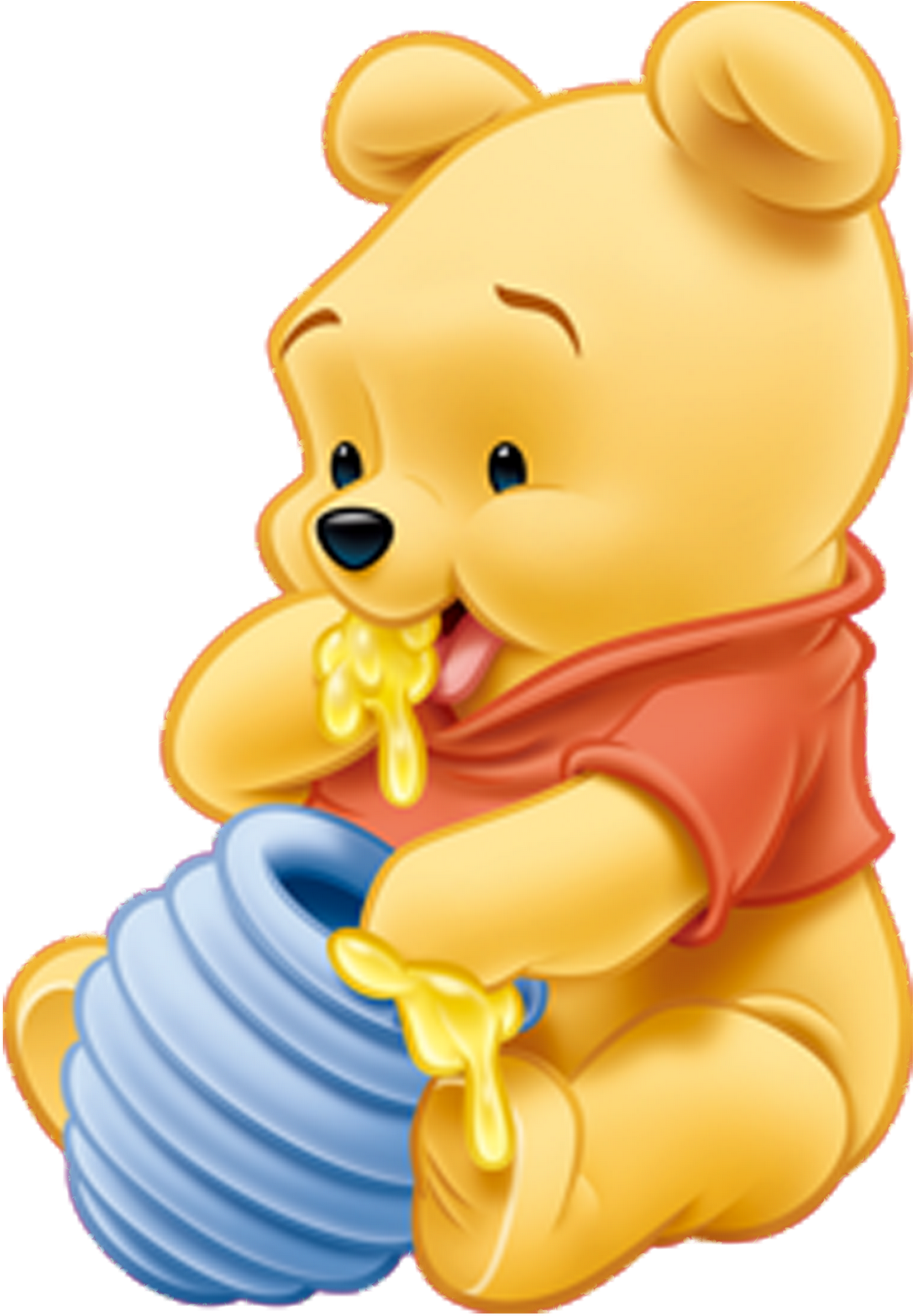 Free Png Winnie Pooh Png Images Transparent - Winnie The Pooh Cute (480x480), Png Download