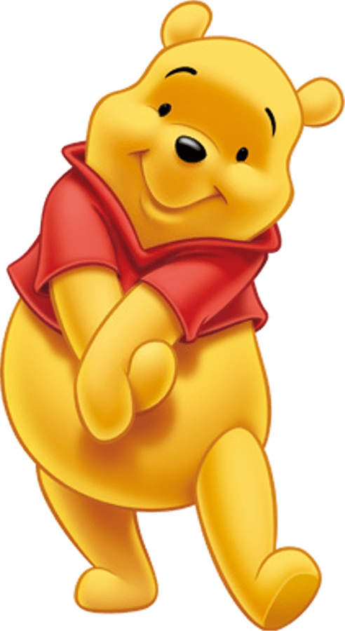 Winnie The Pooh Cute Pose - Winnie The Pooh Cartoon (400x400), Png Download