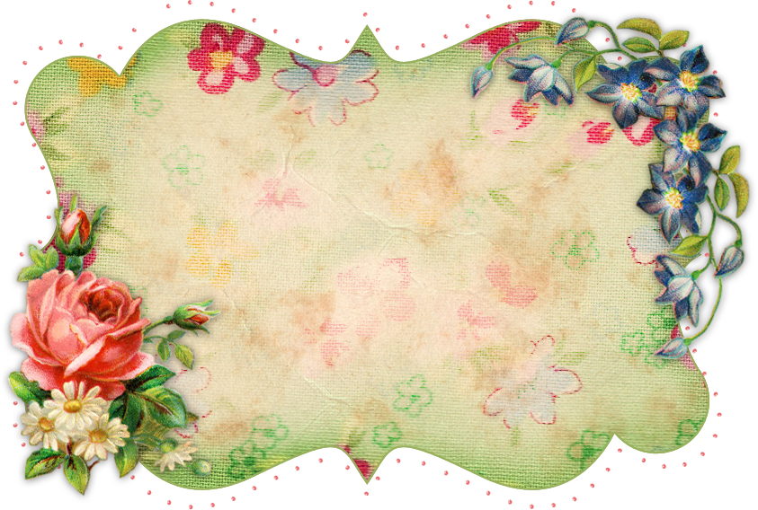 Free Vintage Frame - Frame Floral Vintage Png (843x568), Png Download