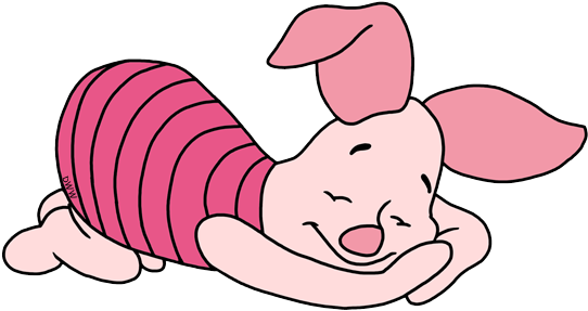 Download Amazing High-quality Latest Png Images Transparent - Piglet Sleeping Winnie The Pooh (560x293), Png Download