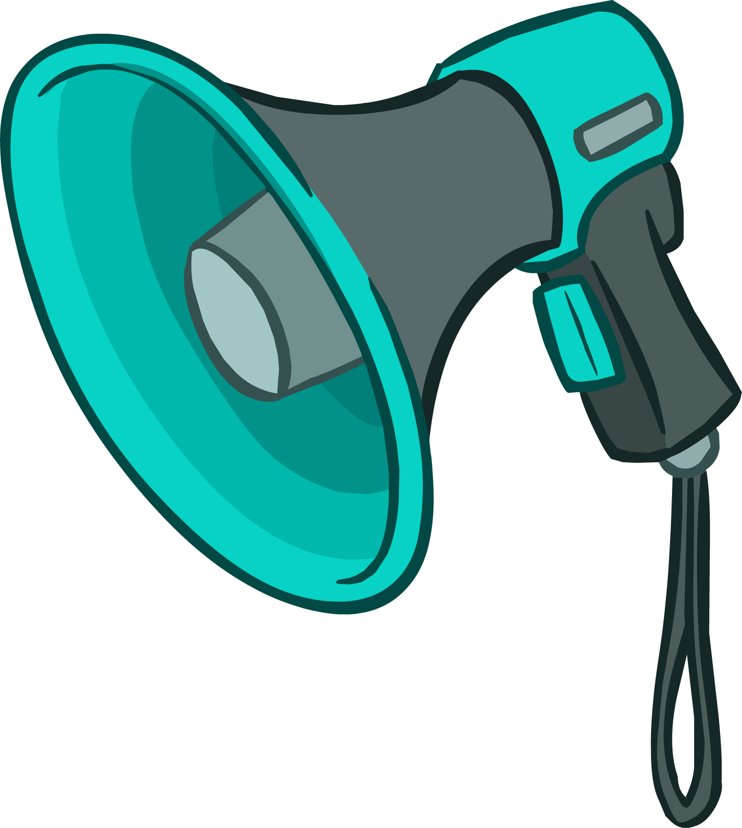 Bullhorn - Que Es Un Megafono (1453x1621), Png Download