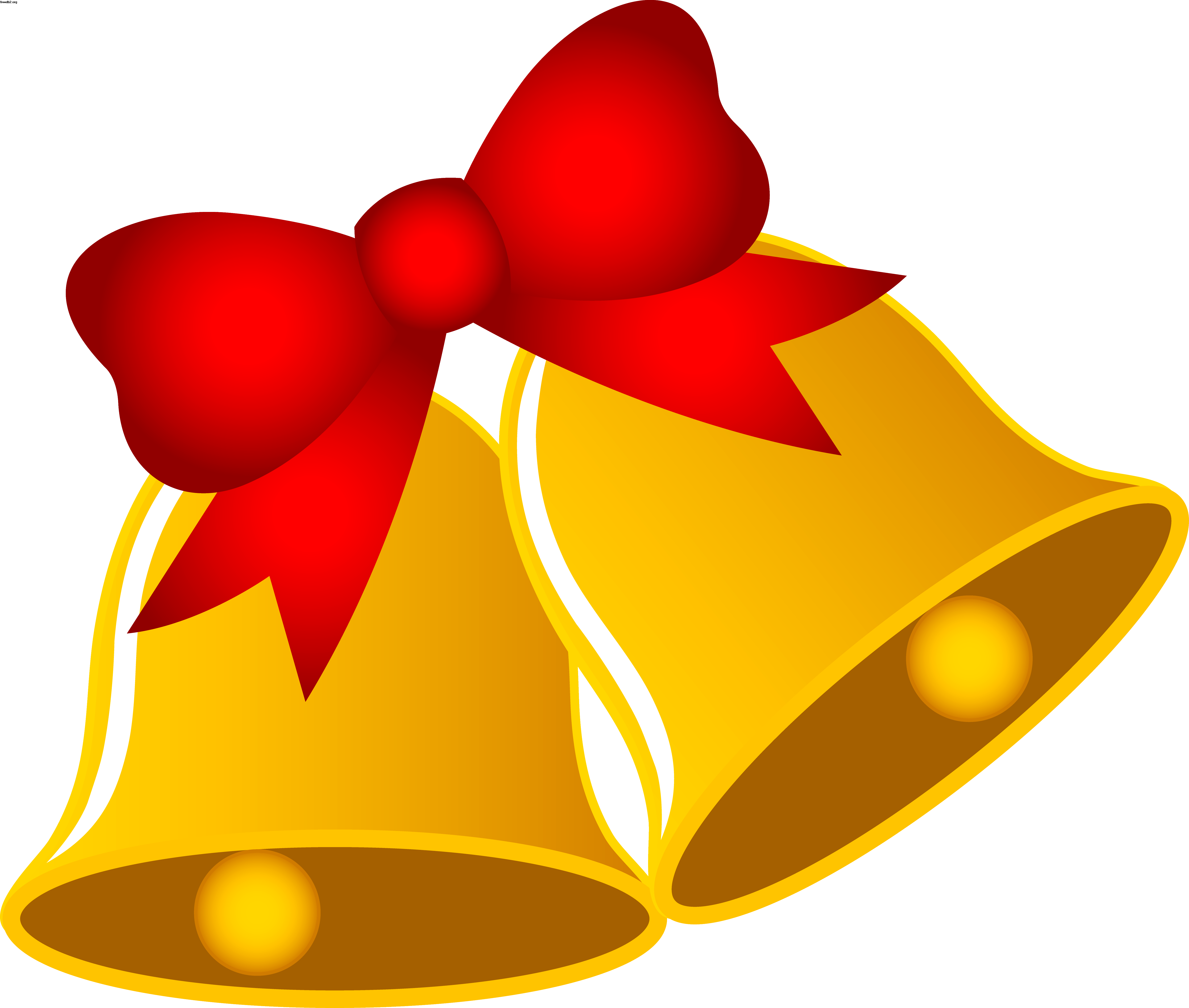 Christmas Trees Clipart Free Download Best Christmas - Jingle Bells Round Ornament (5658x4799), Png Download