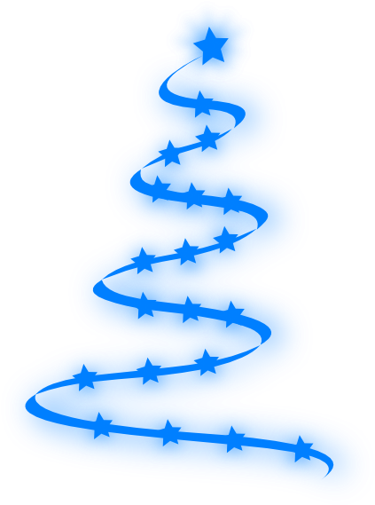 How To Set Use Gold Christmas Tree Svg Vector (426x592), Png Download