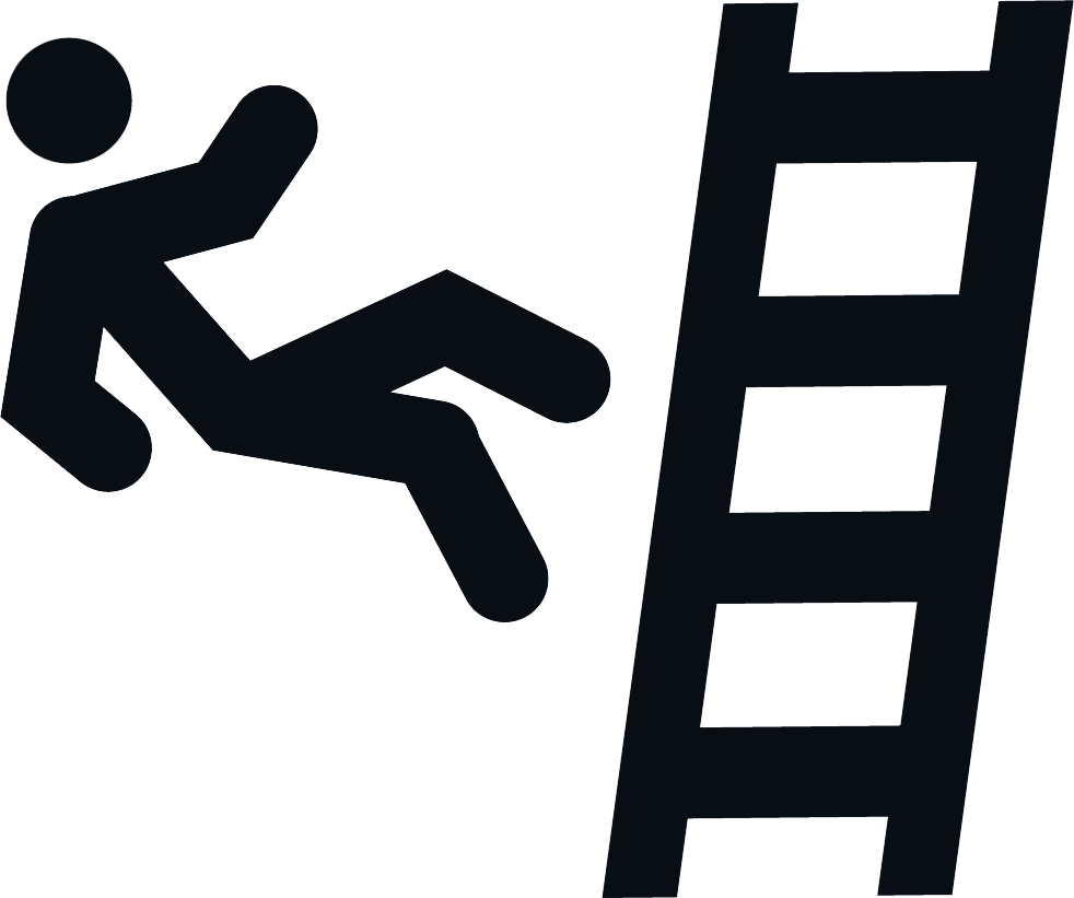 Perfect Ladder Fall Icon Accidental Death And Dismemberment - Accidental Death And Dismemberment Icon (982x821), Png Download