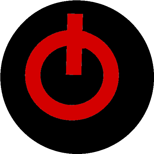 Power Button Off - Circle (800x600), Png Download
