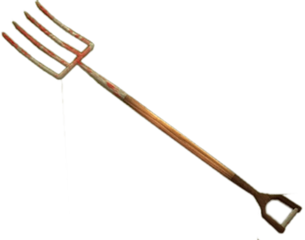 Dead Rising Pitchfork - Eishammer (429x338), Png Download