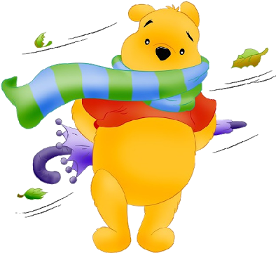 Winnie Pooh Clip Art - Winnie-the-pooh (394x360), Png Download