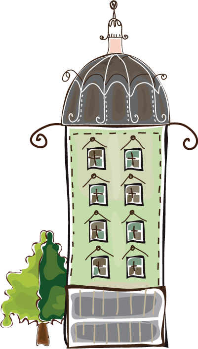 Visit - House (401x706), Png Download