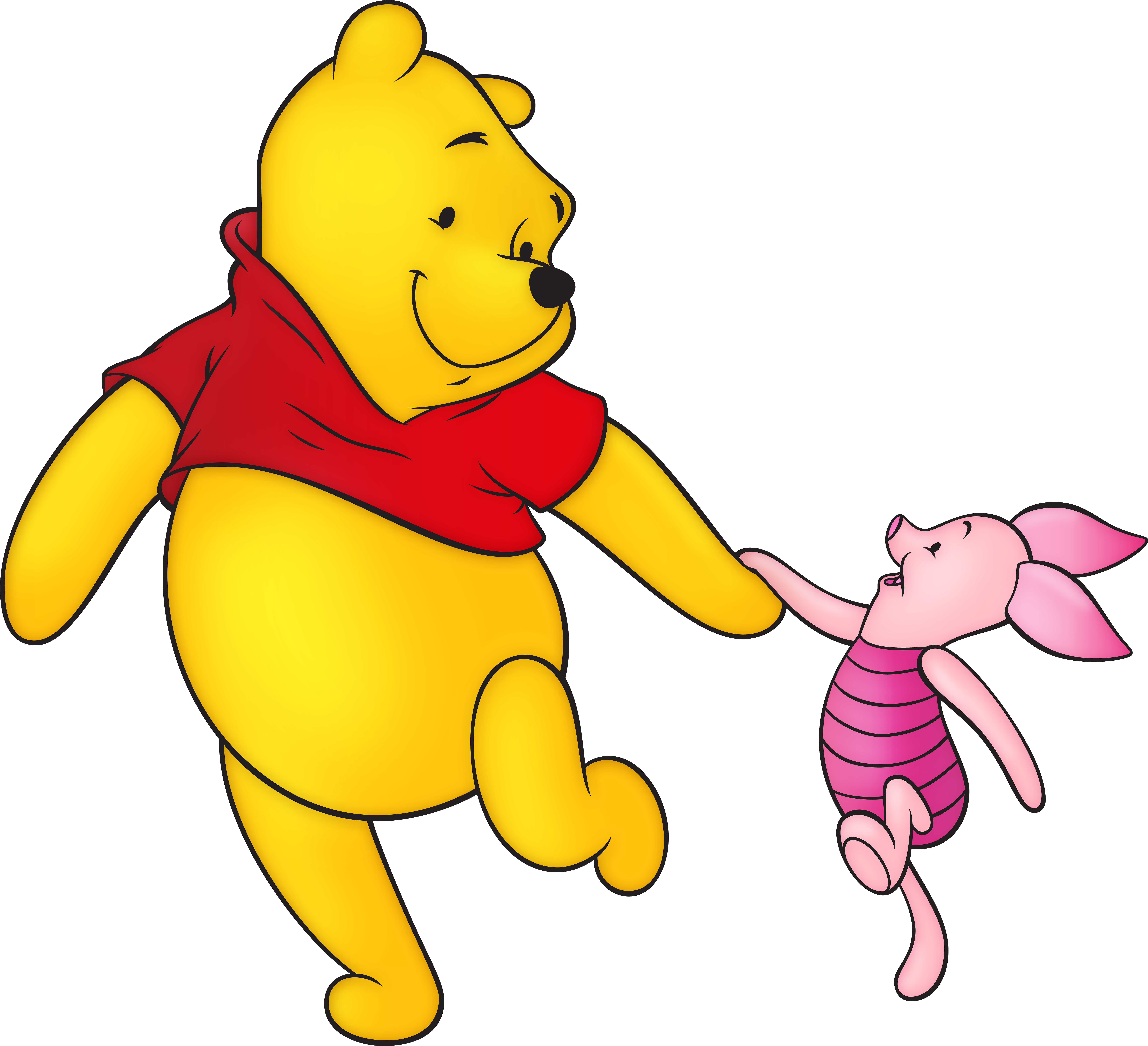 Free Png Winnie Pooh And Piglet Png Images Transparent - Winnie The Pooh And Piglet Clipart (850x775), Png Download