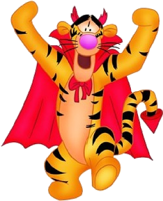 Pooh Halloween - Winnie The Pooh Tigger Halloween (400x400), Png Download