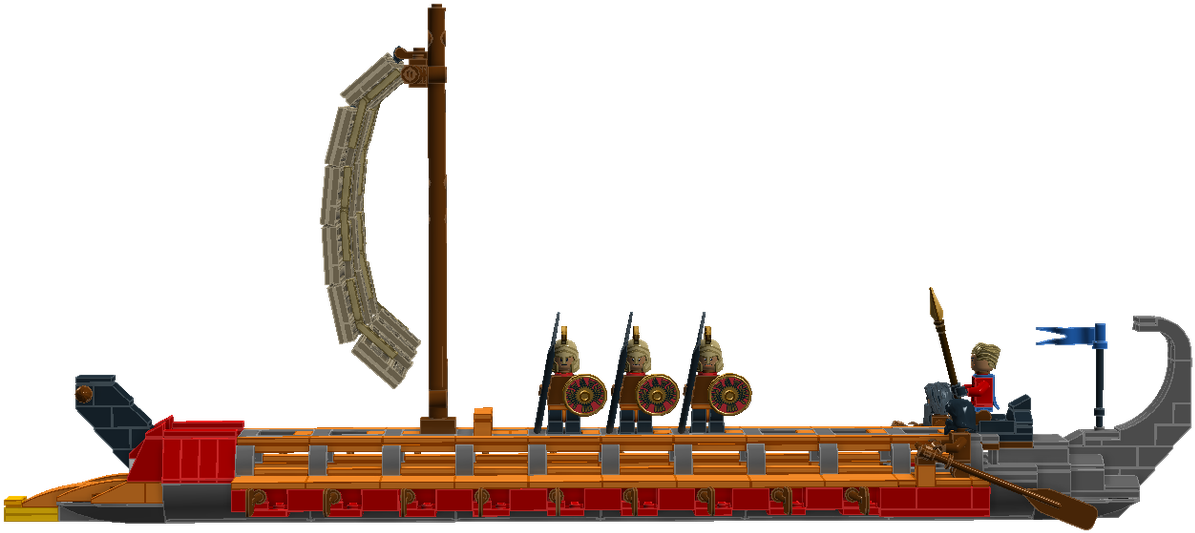 Clipart Download Lego Ideas Product Greek - Ancient Greek Ship Png (1600x848), Png Download