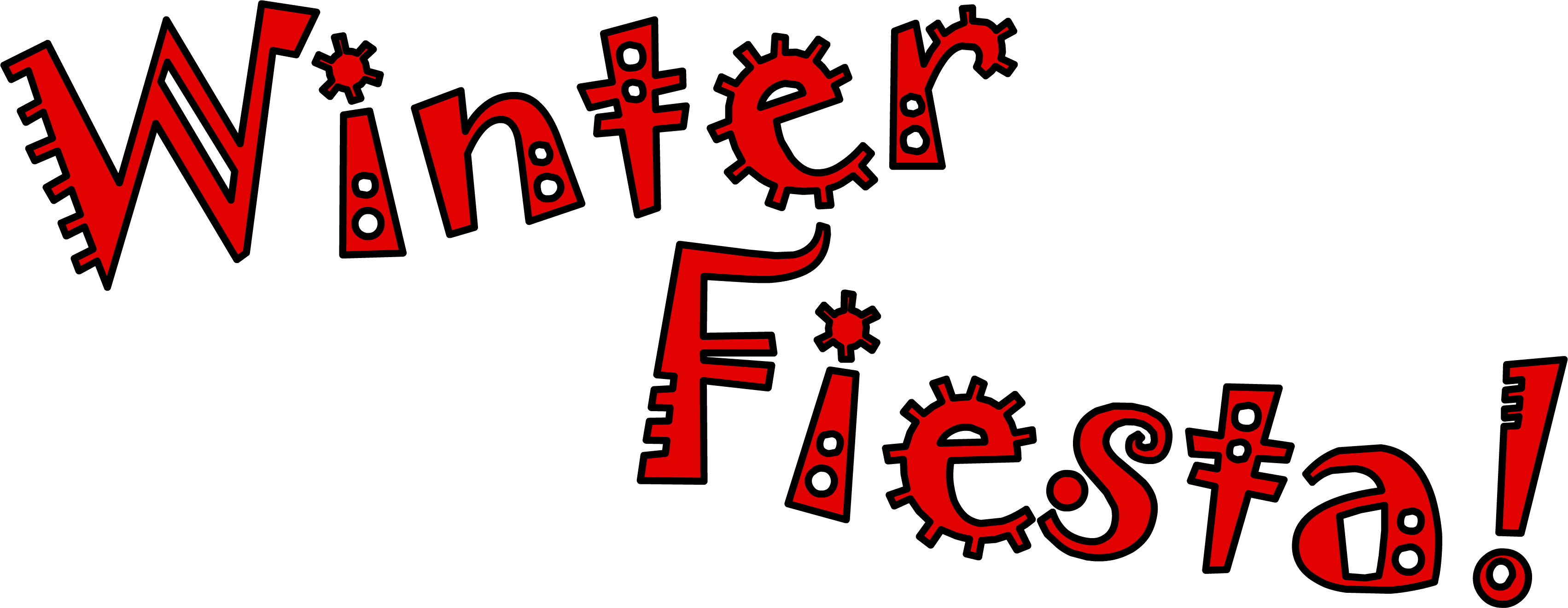 Winter Fiesta 2007 Logo (3405x1322), Png Download