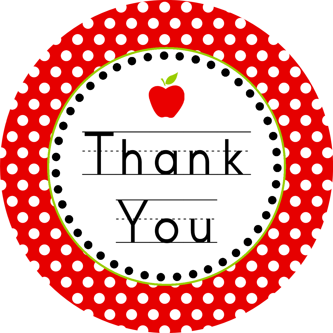 End Of Year Tasks For Apple User Group Leaders - Teacher Appreciation Week Thank You Tags (660x660), Png Download